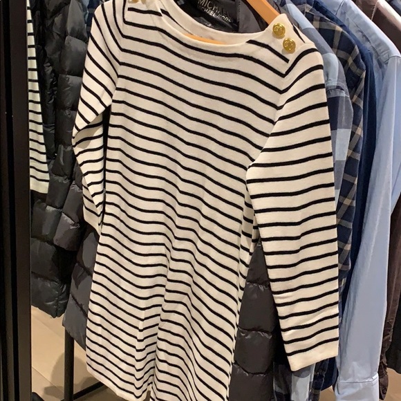 Striped sweater dress - Picture 2 of 2